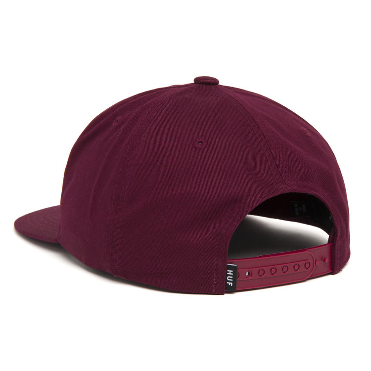 Huf Worldwide Huf Unstructured Box Snapback 'Wine'