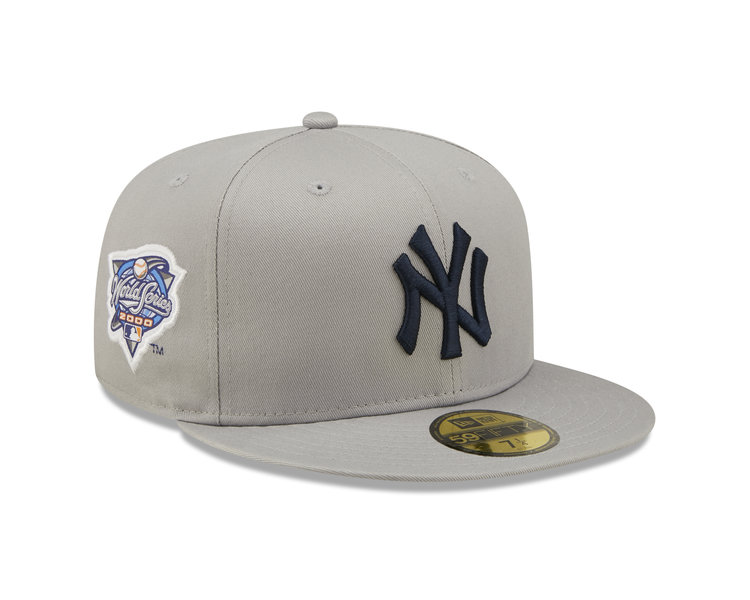 New Era New Era New York Yankees Side Patch 59Fifty 'Grey'