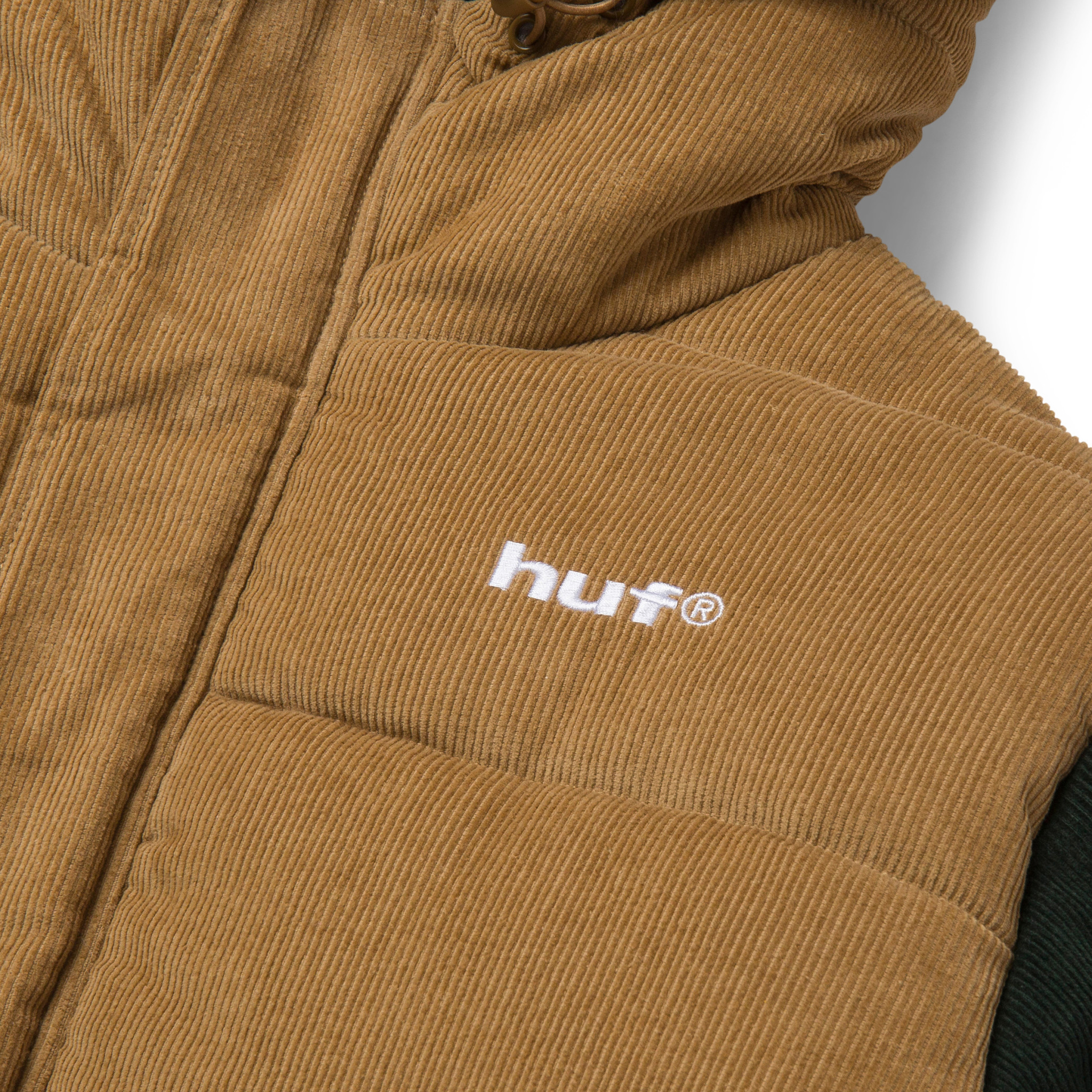 Huf Anglin Cord Insulated Jacket 'Khaki' - DEAUP