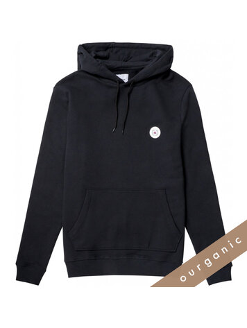 Woodbird Our Shaxy Patch Hood 'Black'