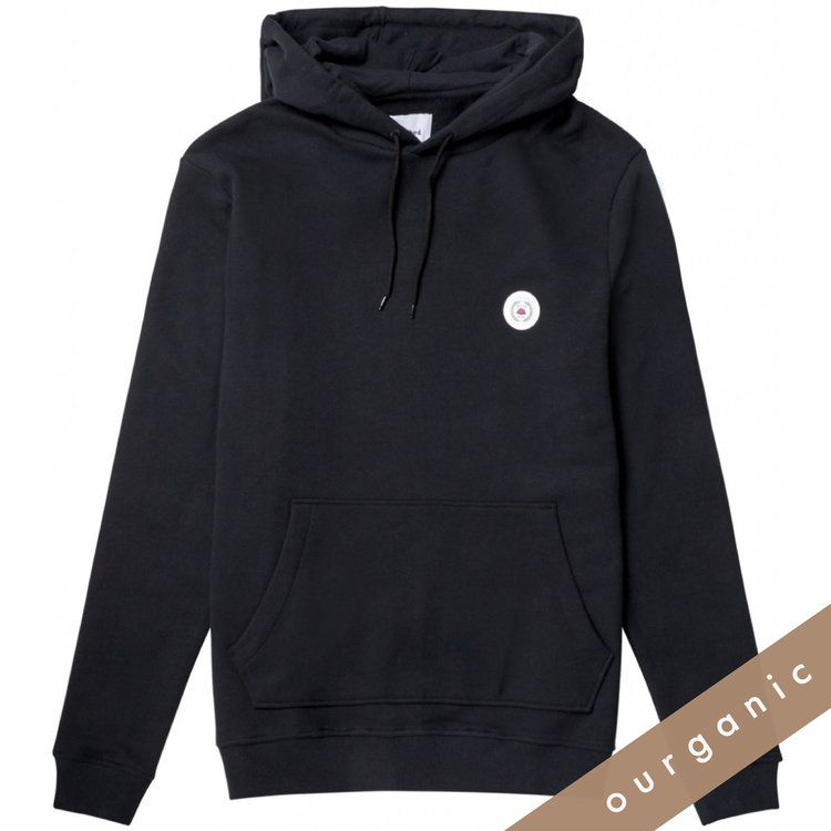 Woodbird Our Shaxy Patch Hood 'Black'