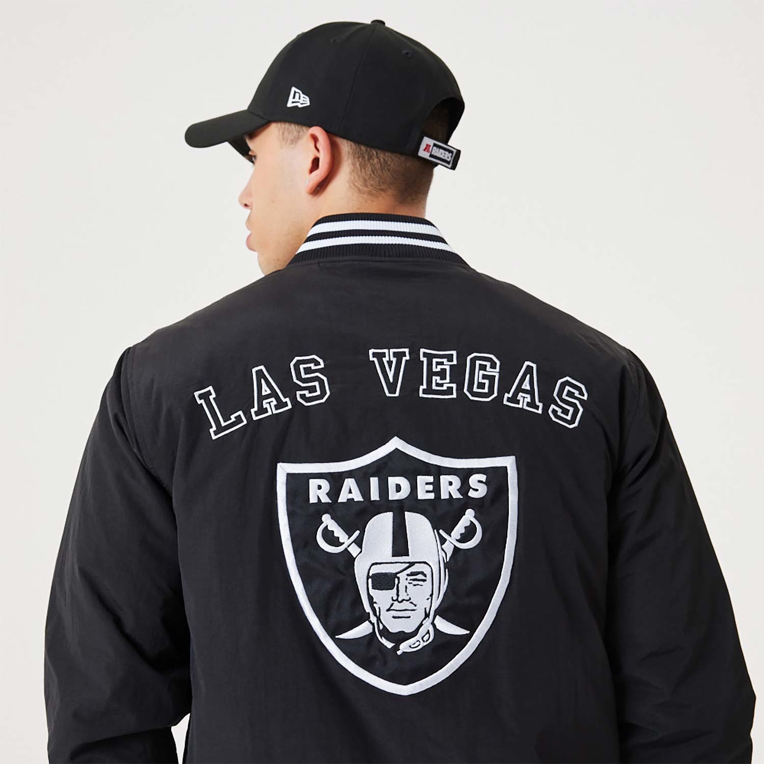 New Era College Jacket - Las Vegas Raiders black - S : .co