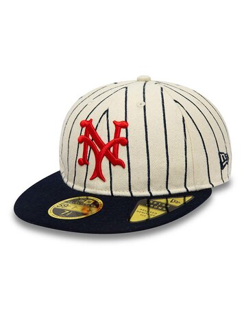 New Era New York Mets Cooperstown 59FIFTY Fitted Cap 'White'