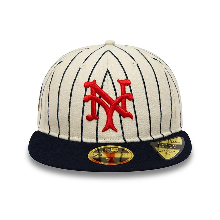 New Era New York Mets Cooperstown 59FIFTY Fitted Cap 'White'