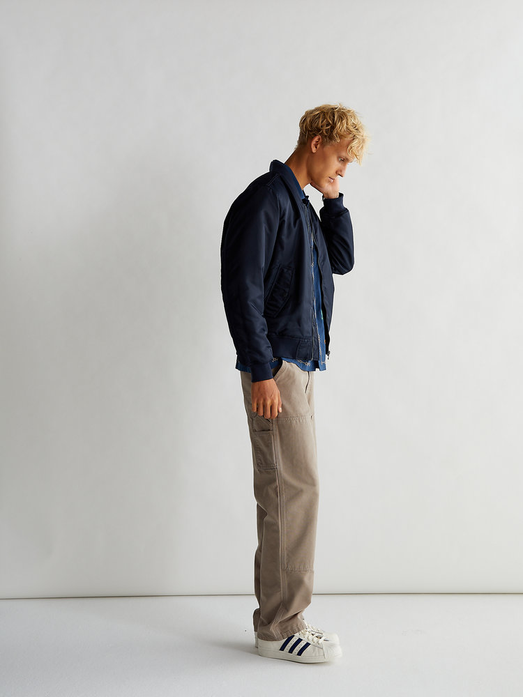 Woodbird Kip MA-1 Jacket 'Navy'