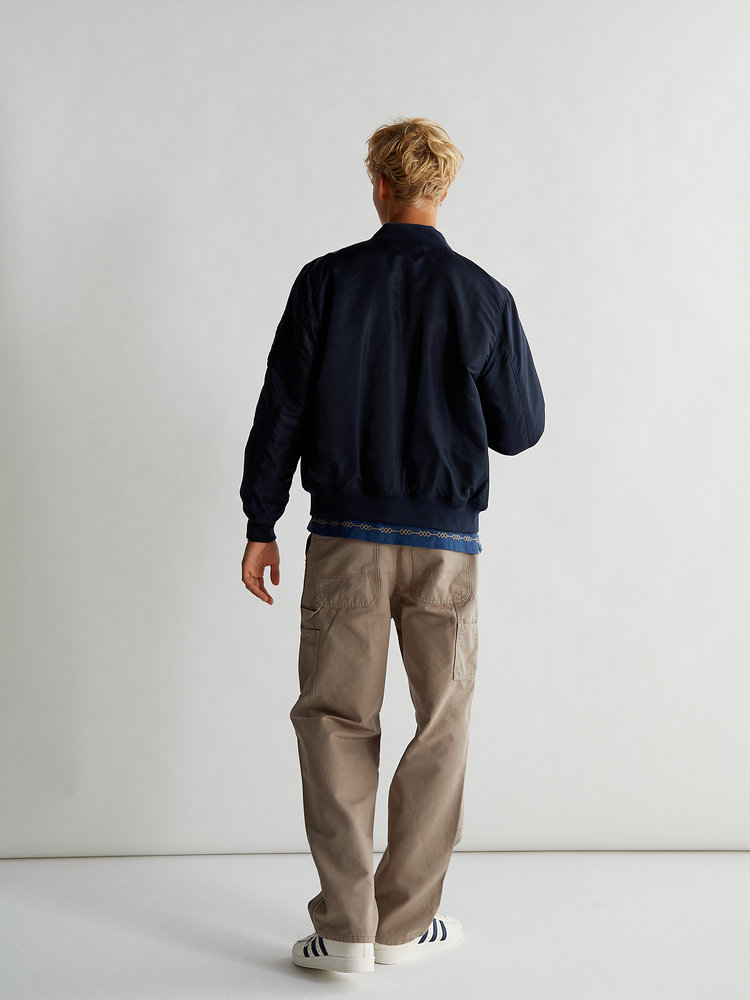 Woodbird Kip MA-1 Jacket 'Navy'