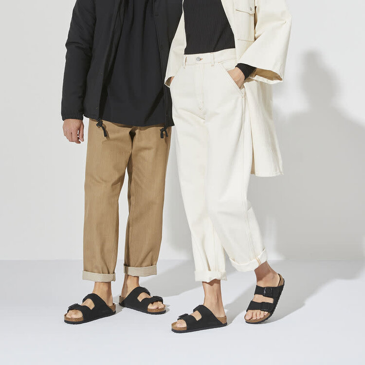 Birkenstock Arizona SFB Suede Narrow 'Black'