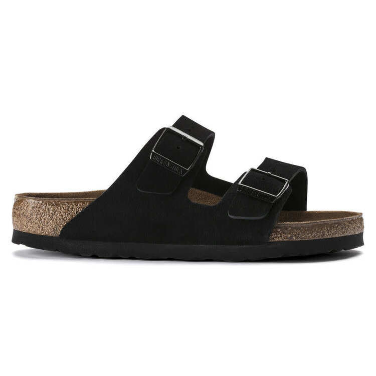 Birkenstock Arizona SFB Suede Narrow 'Black'