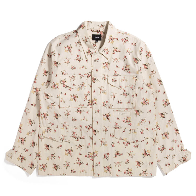 Huf Worldwide Field Floral Jacket 'Ivory Floral'