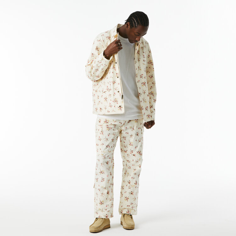 Huf Worldwide Field Floral Jacket 'Ivory Floral'