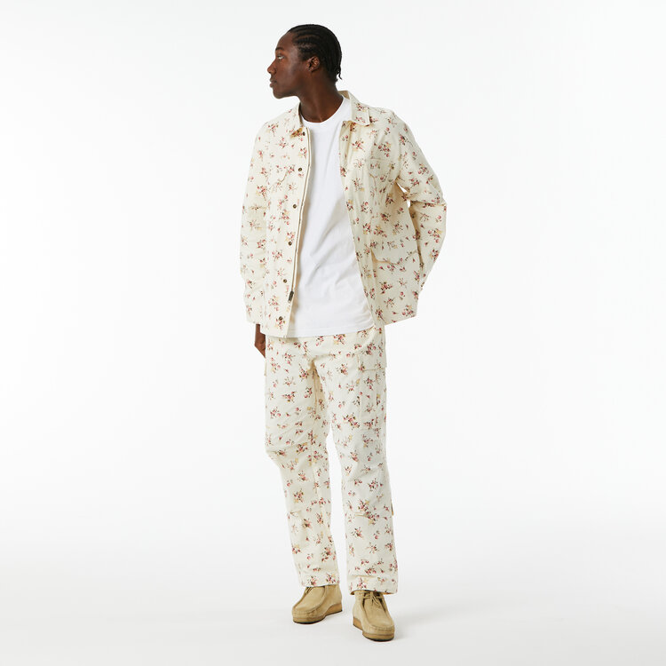 Huf Worldwide Field Floral Jacket 'Ivory Floral'