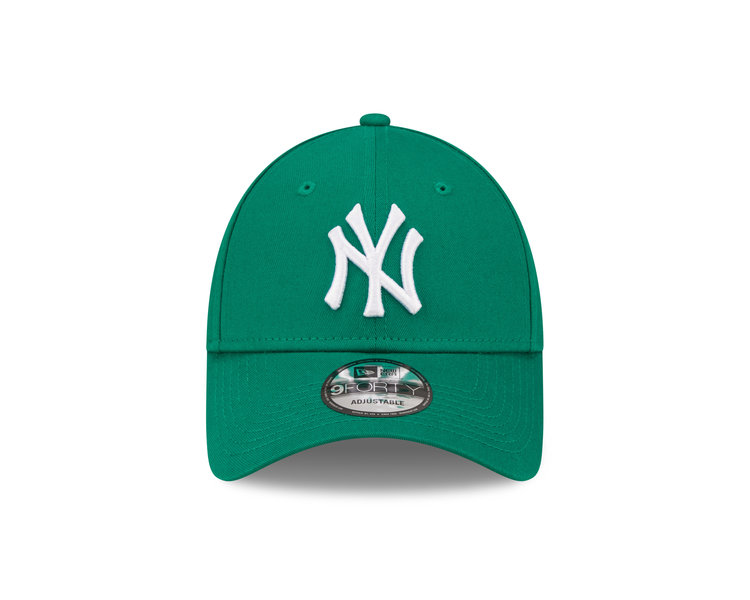 New Era New York Yankees League Essential 9FORTY Adjustable Cap 'Green / White'