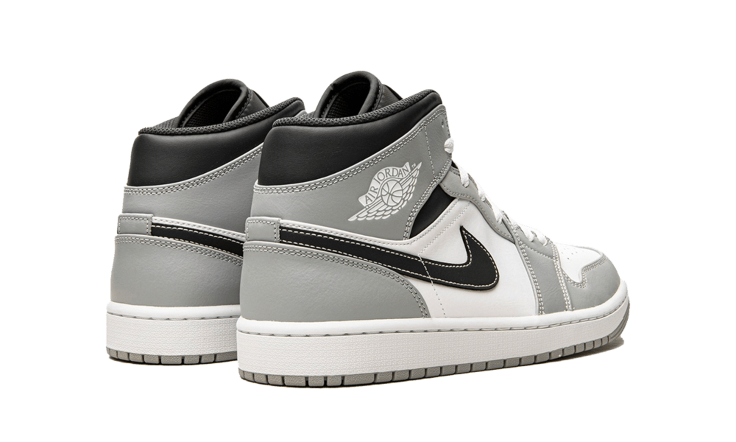 Nike Air Jordan 1 Mid Light Smoke Grey 'Anthracite' - DEAUP