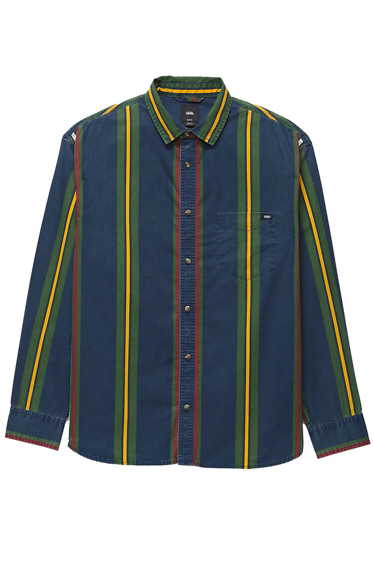 VANS Kane LS Shirt 'Dress Blues'