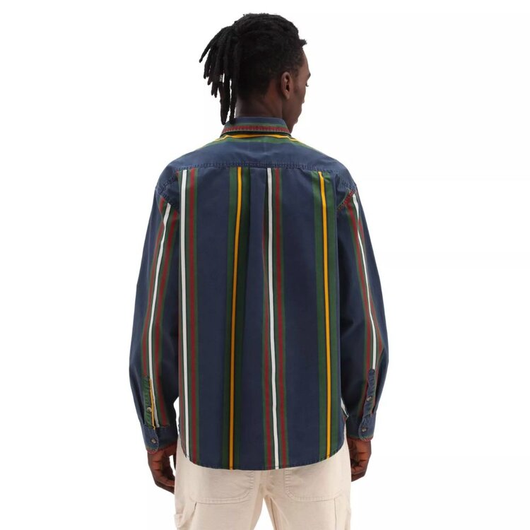 VANS Kane LS Shirt 'Dress Blues'