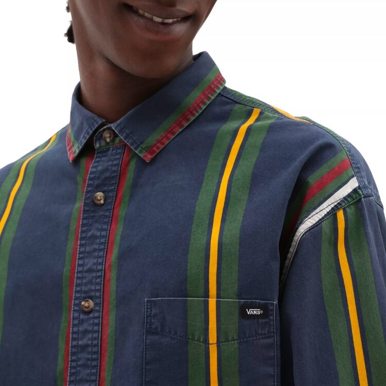VANS Kane LS Shirt 'Dress Blues'
