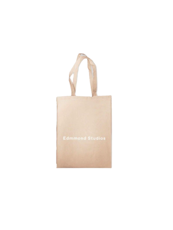 Edmmond Studios Edmmond Studios Pleated Logo Tote Bag 'Plain Beige'