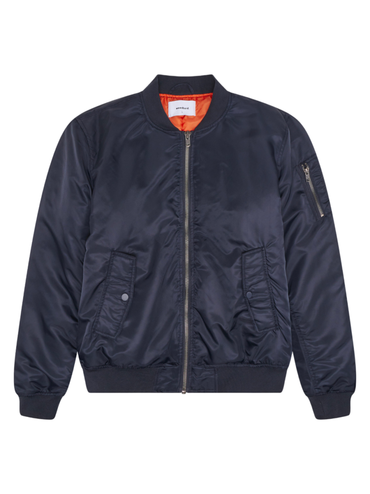 Woodbird Kip MA-1 Jacket 'Navy'