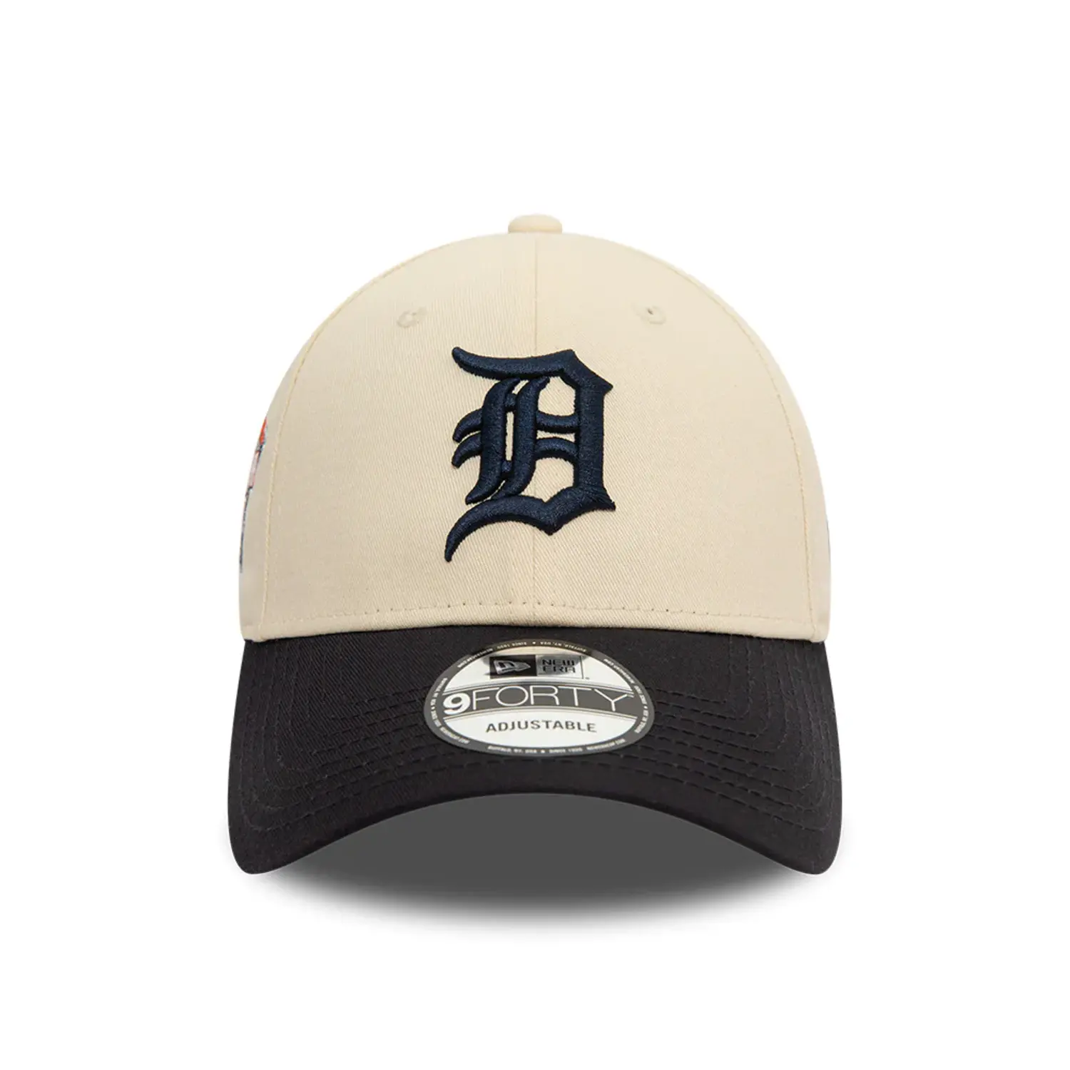 New Era 9Forty Patch Detroit Tigers Cooperstown Light Cream - NE60422506