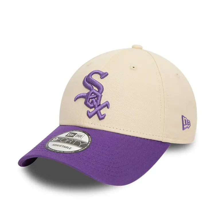 New Era 9Forty Chicago White Sox World Series 2005 'Light Cream / Varsity Purple'