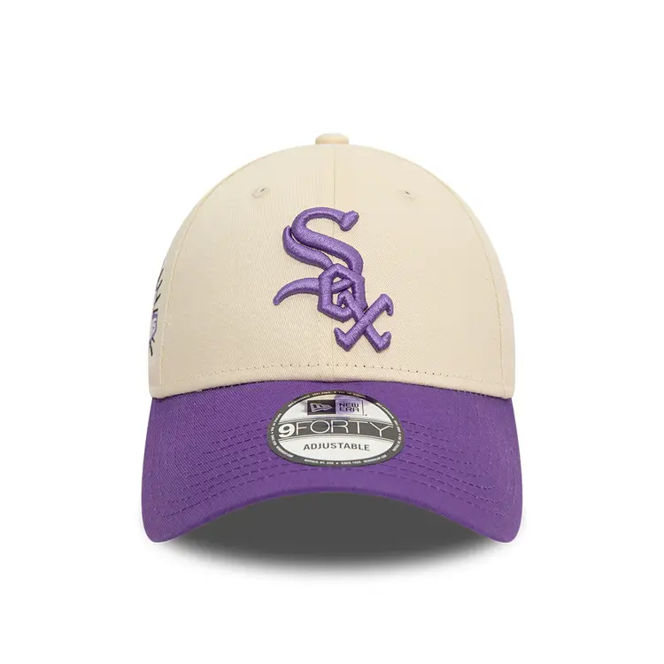 New Era 9Forty Chicago White Sox World Series 2005 'Light Cream / Varsity Purple'
