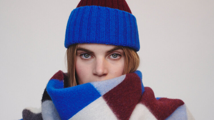 Le Bonnet Scarf 'Ice'