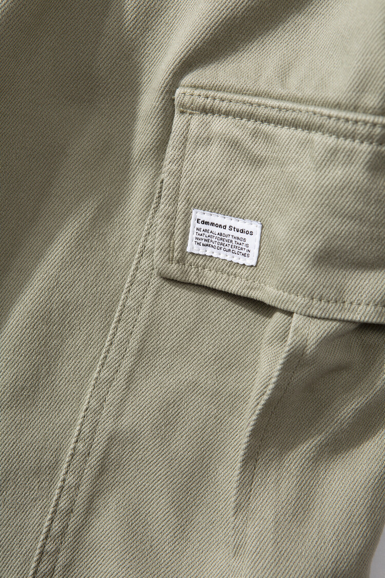 Edmmond Studios Cargo Pants 'Plain Khaki'
