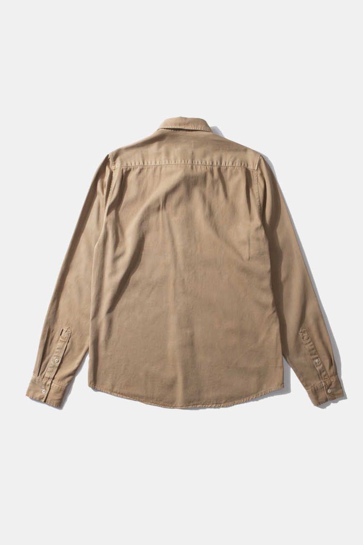 Edmmond Studios Day Shirt Twill 'Plain Tan'