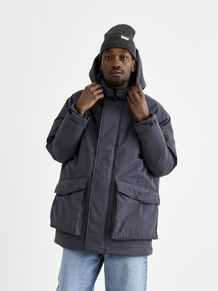 Woodbird Kohr Road Jacket 'Antra Grey'