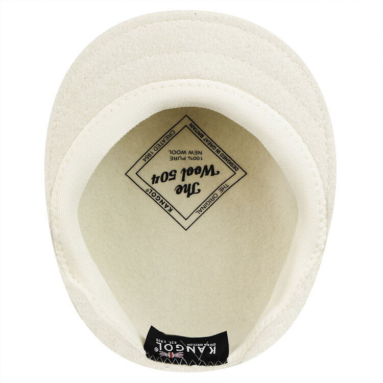 Kangol 504 Wool Cap 'White'