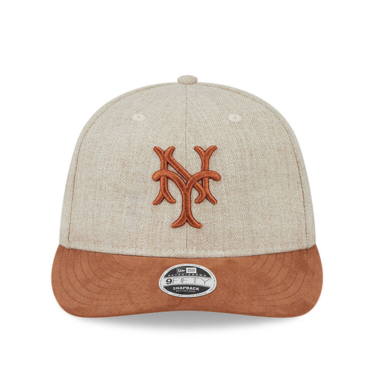 New Era New York Mets MLB Retro Crown 9FIFTY Strapback Cap 'Two Tone Brown'