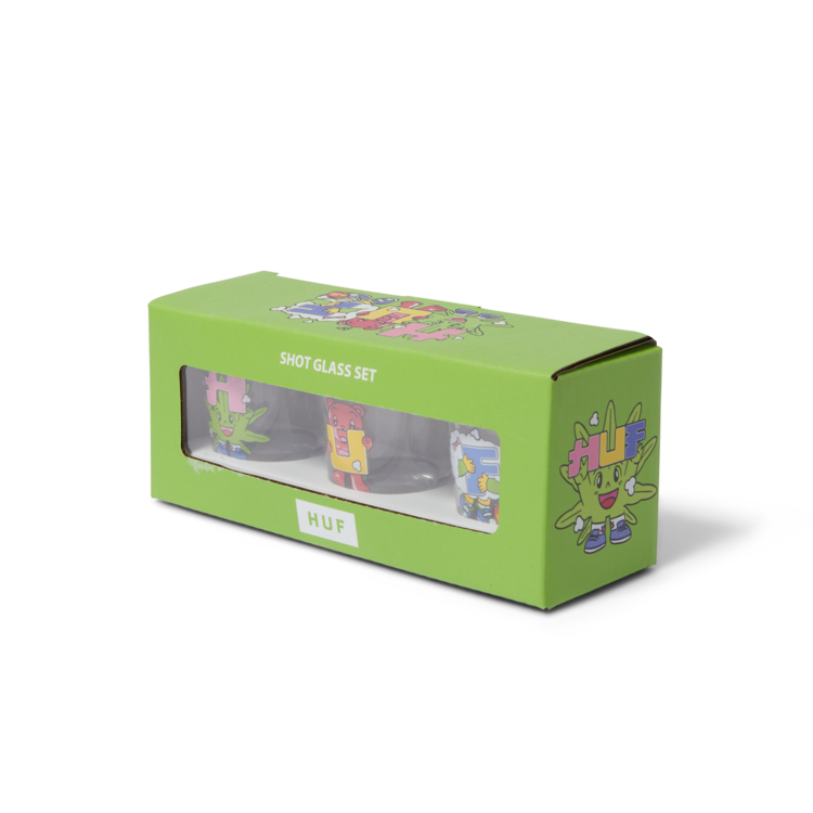 Huf Worldwide Kawaii Buddies Shot Glass Set 'Multi'