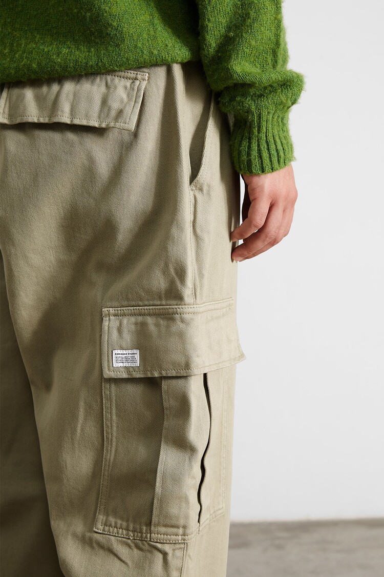Edmmond Studios Cargo Pants 'Plain Khaki'