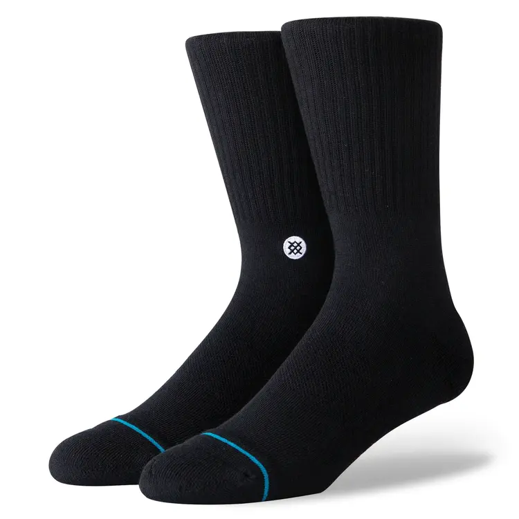 Stance Icon Crew Sock 'Black / White'