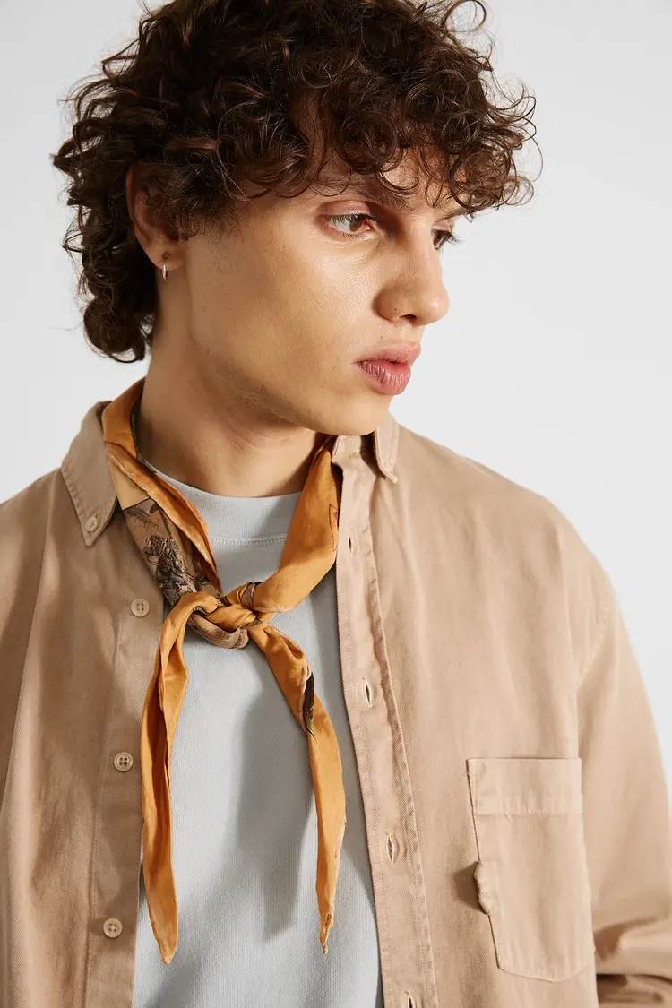 Edmmond Studios Day Shirt Twill 'Plain Tan'