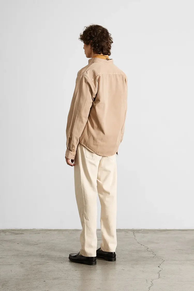 Edmmond Studios Day Shirt Twill 'Plain Tan'