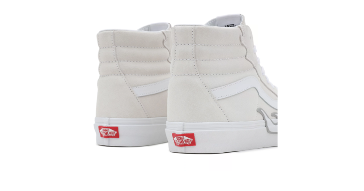 VANS Sk8-Hi Flame Suede 'White'