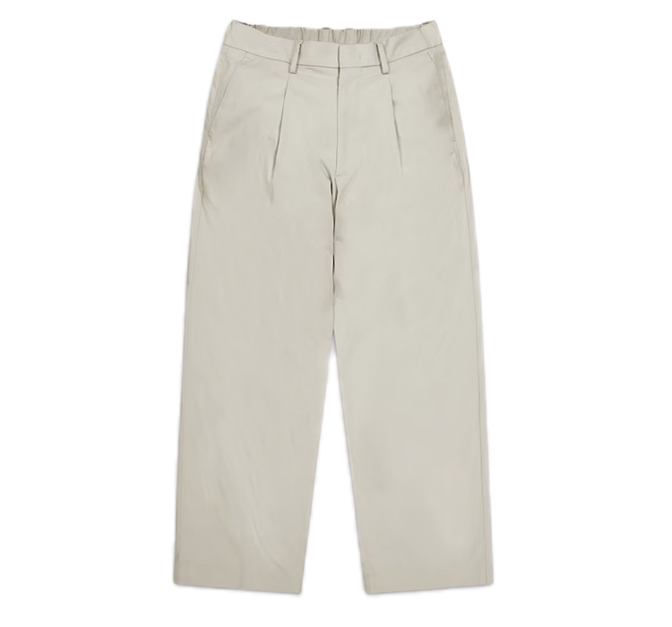 No Nationality 07 Kay 1809 Twill Trouser 'Ecru'