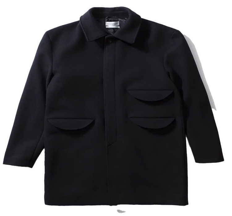 Edmmond Studios Lisboa Coat 'Plain Navy'