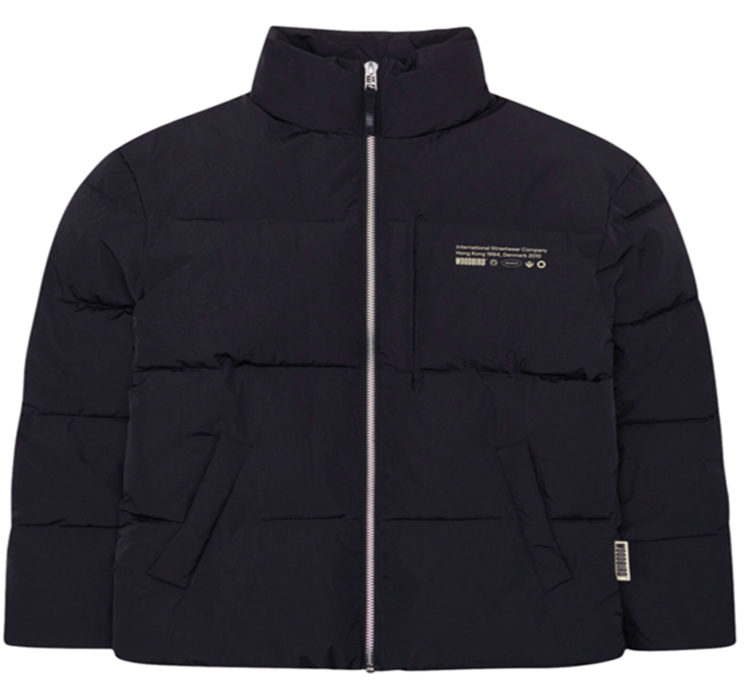 Woodbird Dapper Puff Jacket 'Black'
