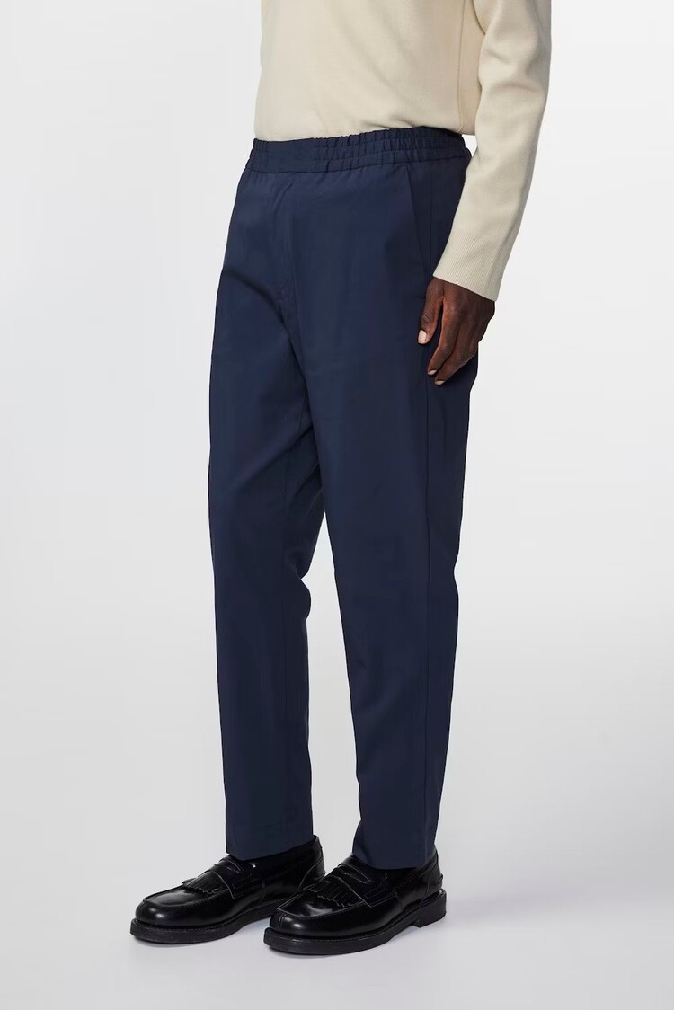 No Nationality 07 Billie 1680 Twill Trouser 'Navy Blue'