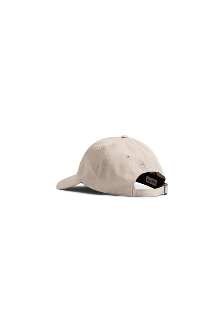 Norse Projects Twill Sports Cap 'Marble White'