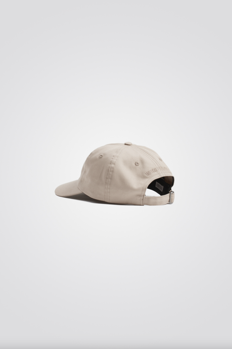Norse Projects Felt N Twill Sports Cap 'Marble White'