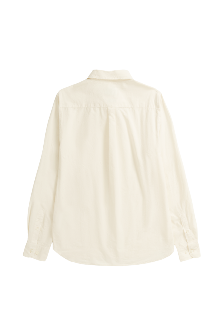 Norse Projects Osvald Cotton Tencel Shirt 'Enamel White'