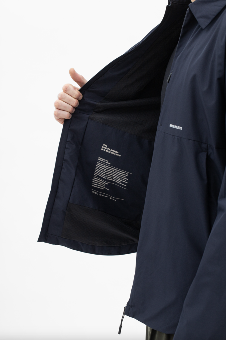 Norse Projects Jens Gore-Tex Infinum 2.0 Jacket 'Dark Navy'