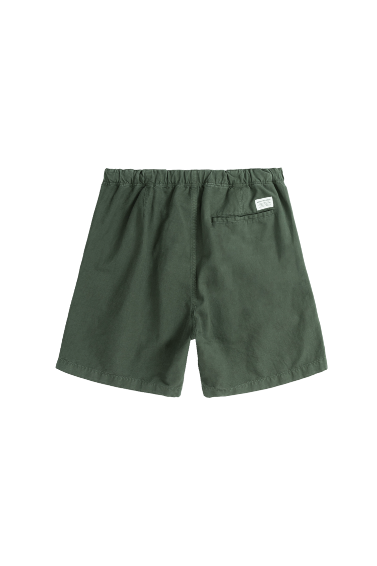 Norse Projects Ezra Relaxed Cotton Linen Short 'Spruce Green'