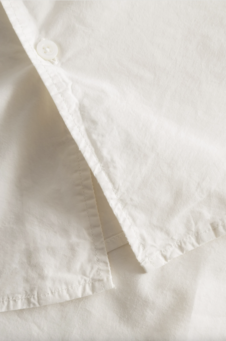 Norse Projects Carsten Cotton Tencel Shirt 'Enamel White'