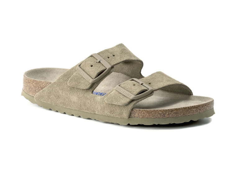 Birkenstock Arizona SFB LEVE 'Faded Khaki'