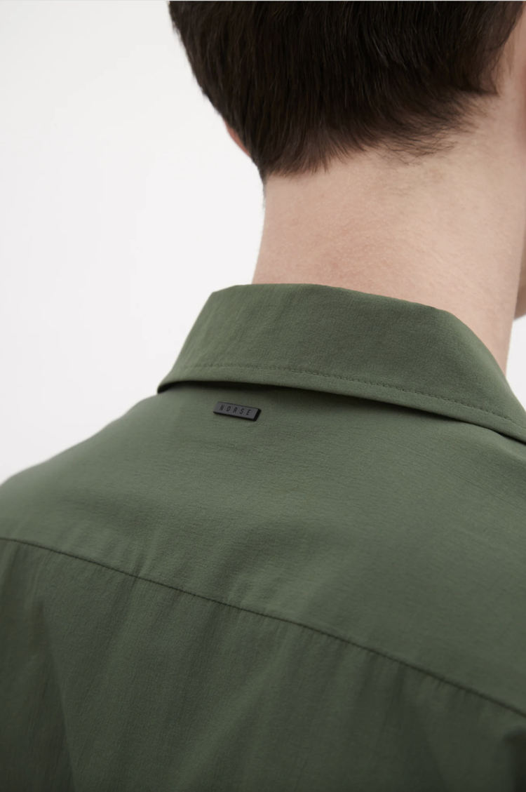 Norse Projects Carsten Travel Light Shirt 'Spruce Green'