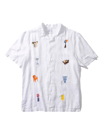 Edmmond Studios BBQ Short Sleeve 'Plain White'